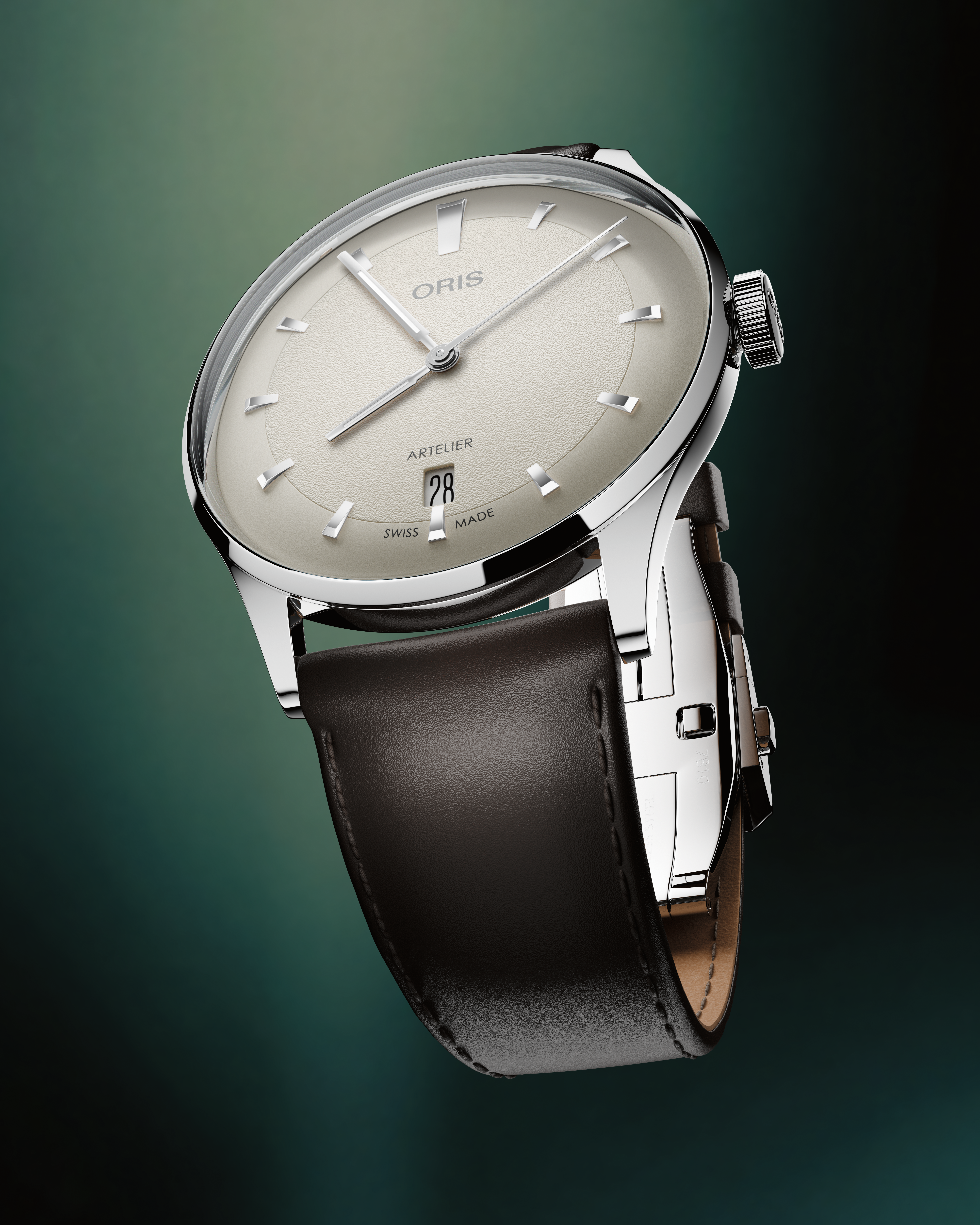 ORIS  Мужские швейцарские часы, автоматический механизм, сталь, 38 мм